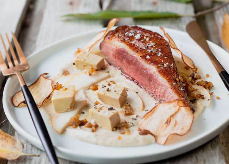 Recette de magret de Canard fermier des Landes et châtaignes