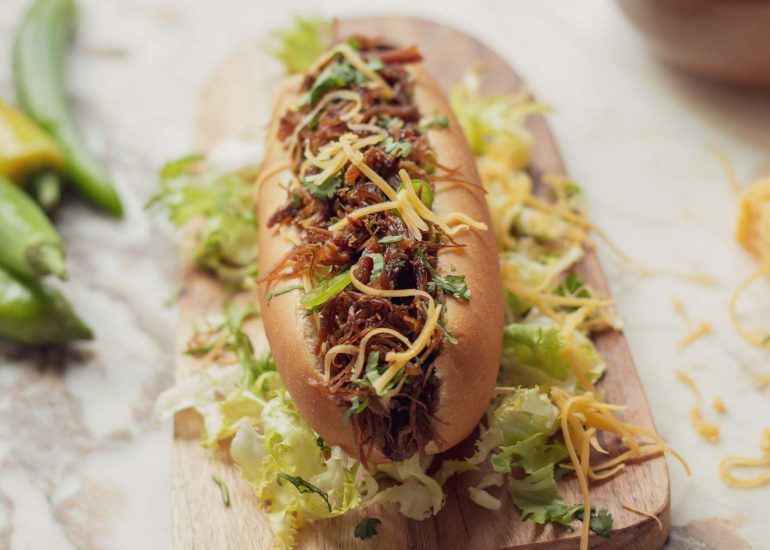 Recette Trensacq, hotdog de confit de Canard Fermier des Landes