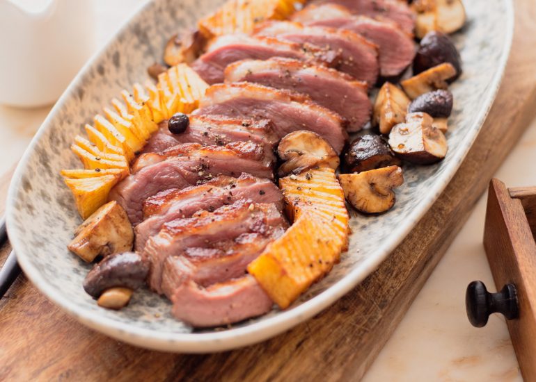Recette de magret de canard des Landes et sa sauce facile au bourbon