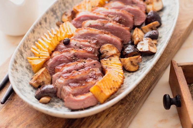 Recette de magret de canard des Landes et sa sauce facile au bourbon