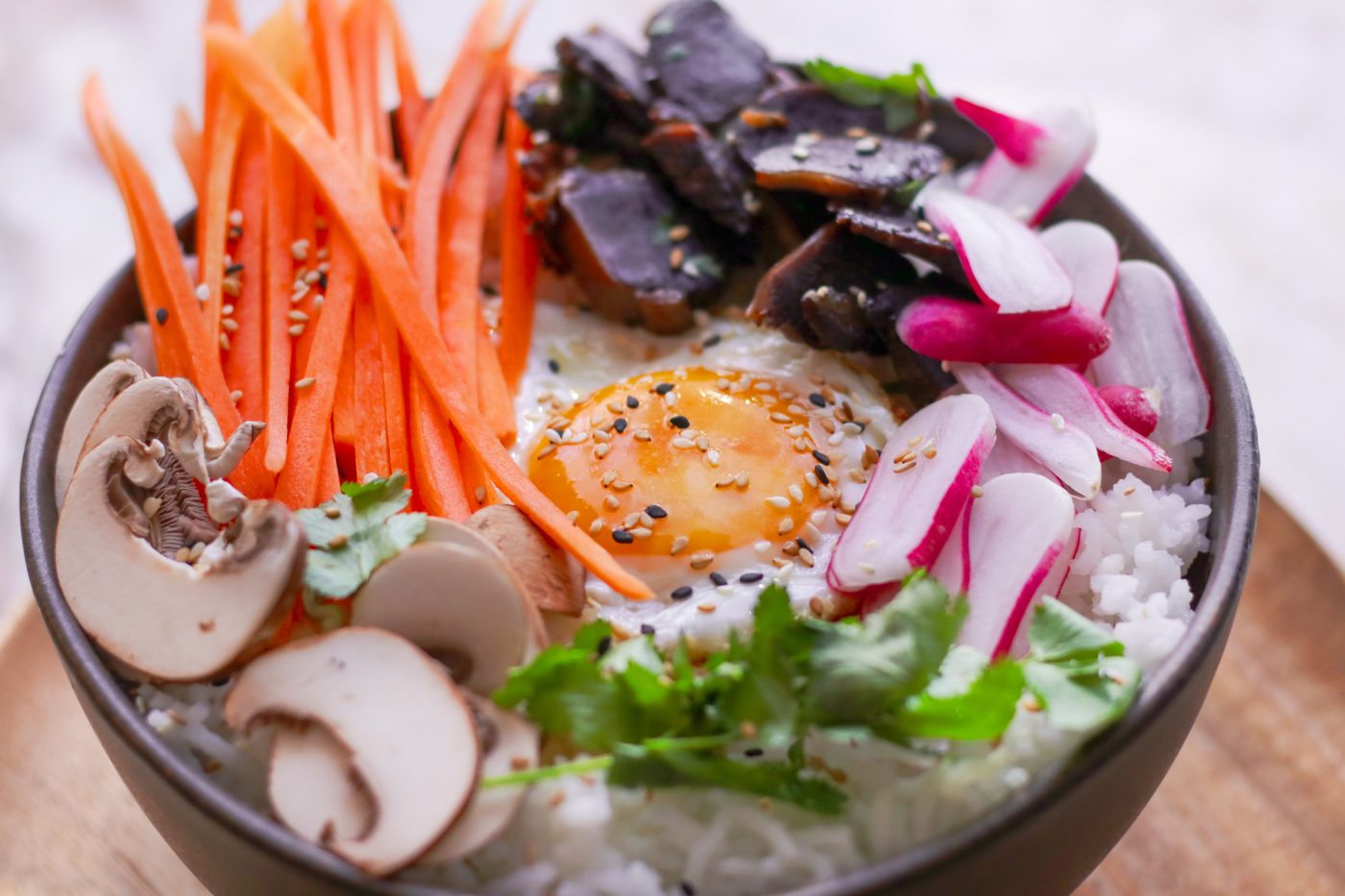 Recette facile et rapide de bibimbap