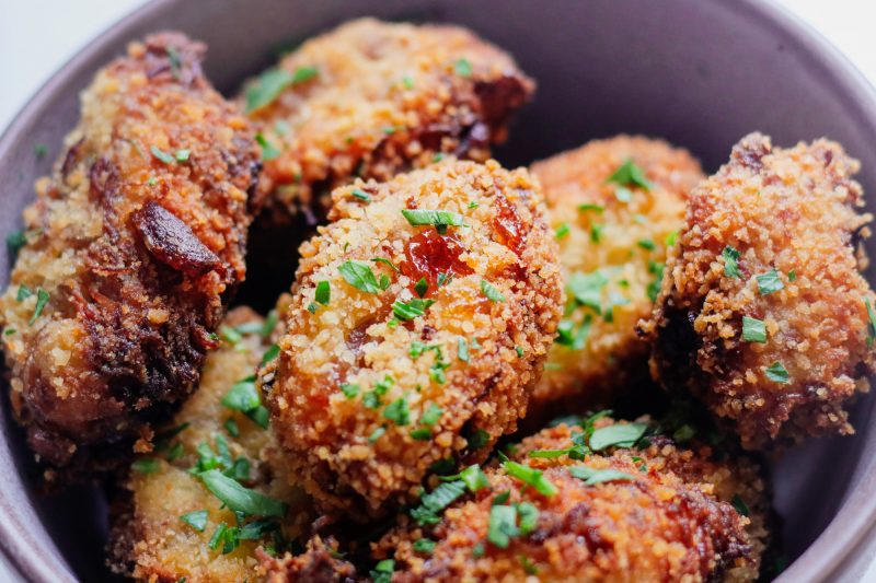 Recette de croquettes de parmentier au confit de canard