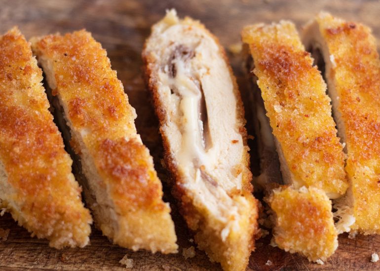 Recette de cordon bleu au magret fumé de canard fermier des Landes