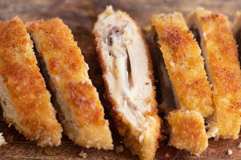 Recette de cordon bleu au magret fumé de canard fermier des Landes