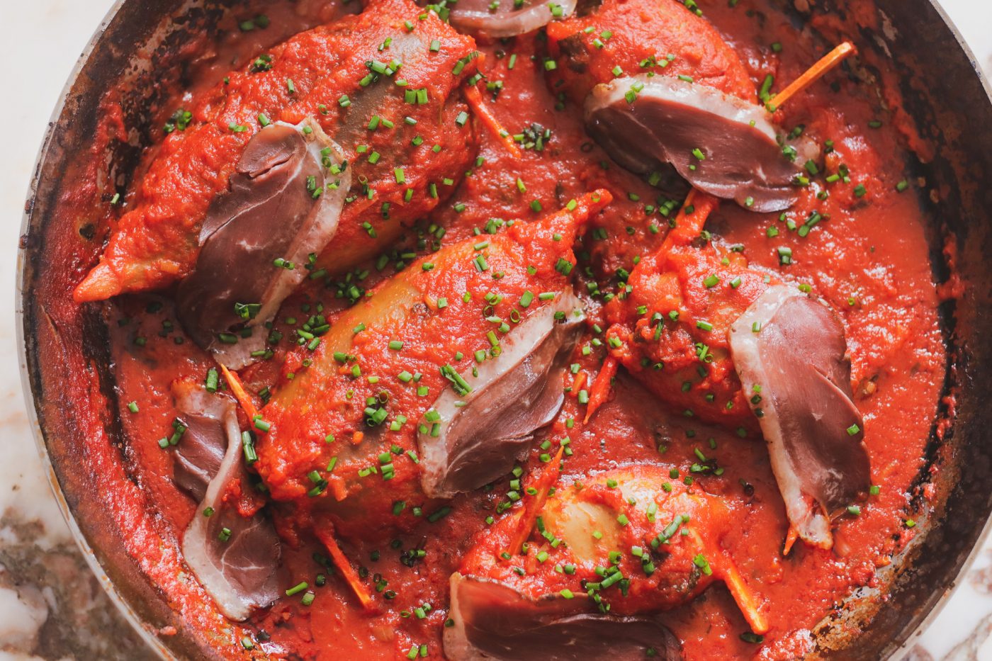 Recette facile d'encornets farcis