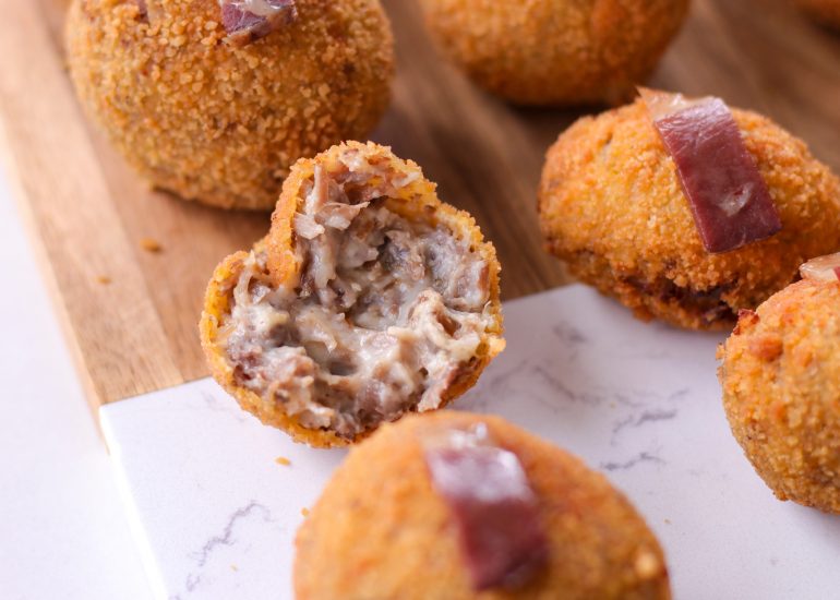 Recette facile de croquetas au confit de canard fermier des Landes