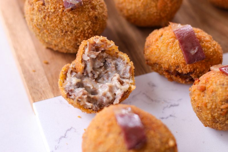 Recette facile de croquetas au confit de canard fermier des Landes