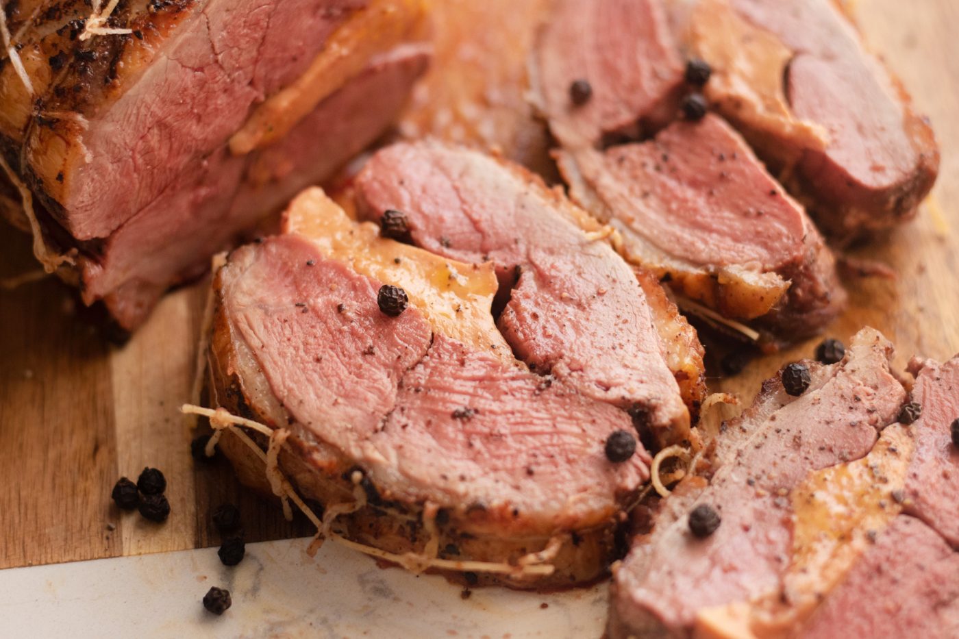 Rôti de Magret de Canard Fermier des Landes au foie-gras