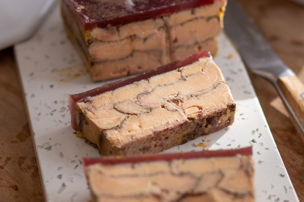 Recette de terrine de foie-gras poêlé