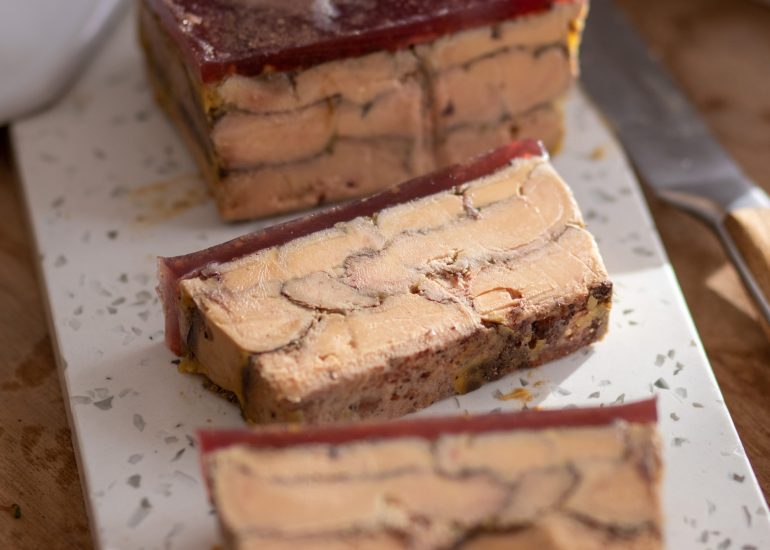 Recette de terrine de foie-gras poêlé