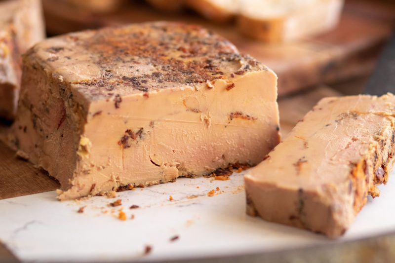 Recette de terrine de Foie-Gras de Canard Fermier des Landes IGP / Label Rouge