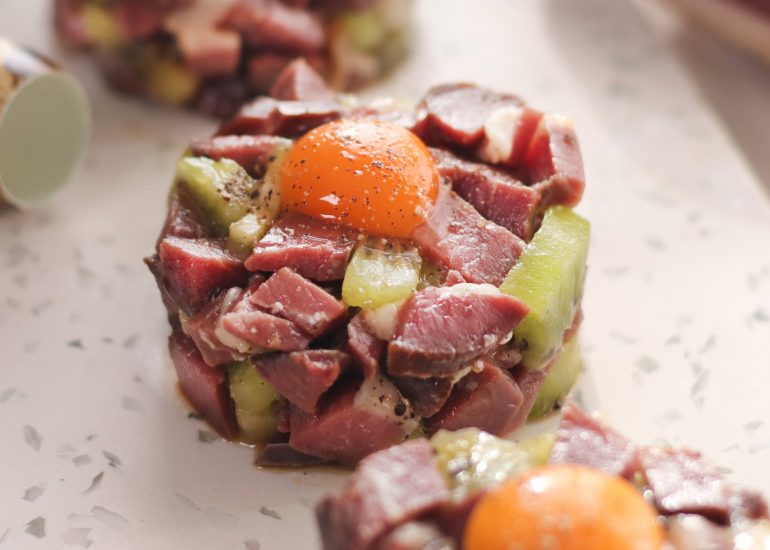 Tartare de magret fumé de Canard Fermier des Landes