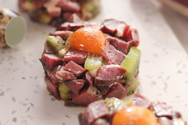 Tartare de magret fumé de Canard Fermier des Landes