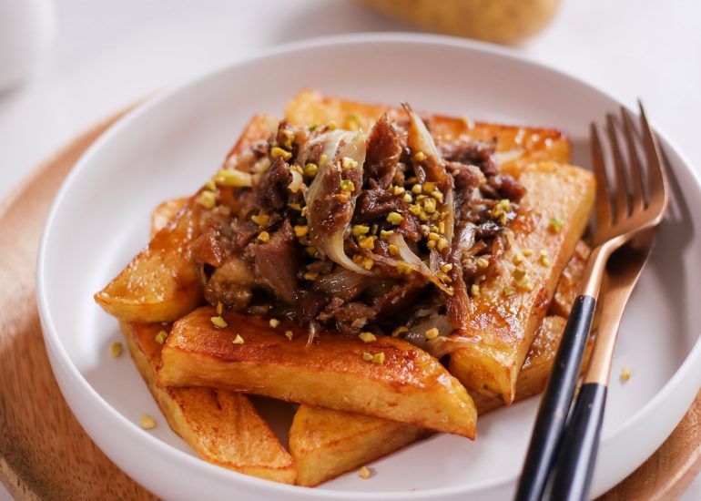 Recette de confit frites