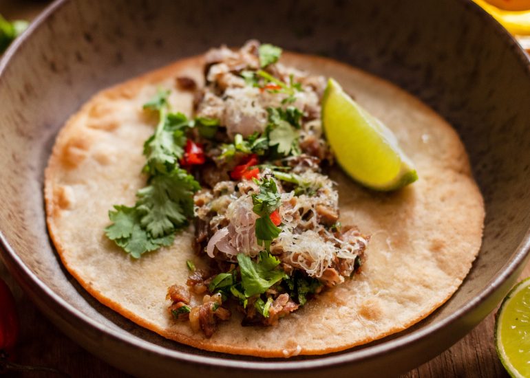 Samadet, tacos au Canard Fermier des Landes