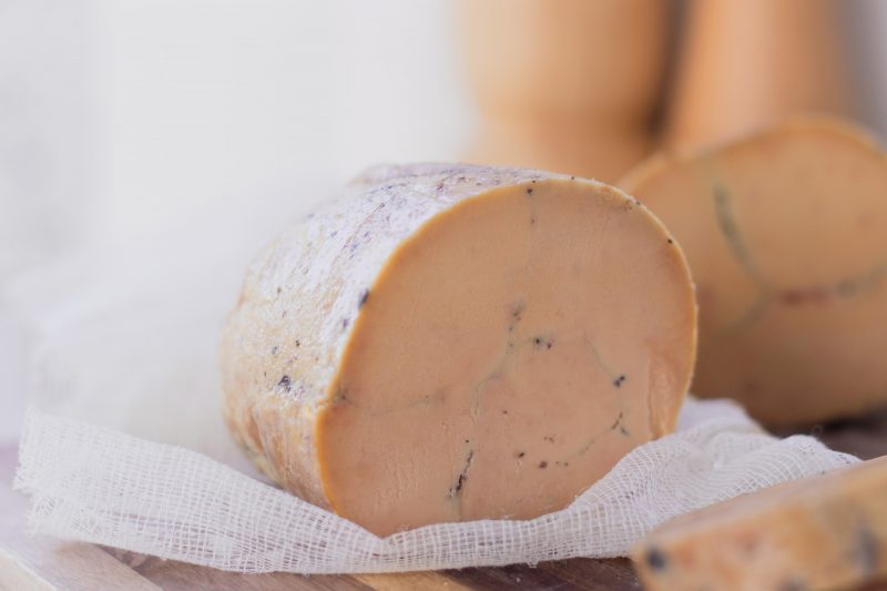 Recette de foie-gras au sel