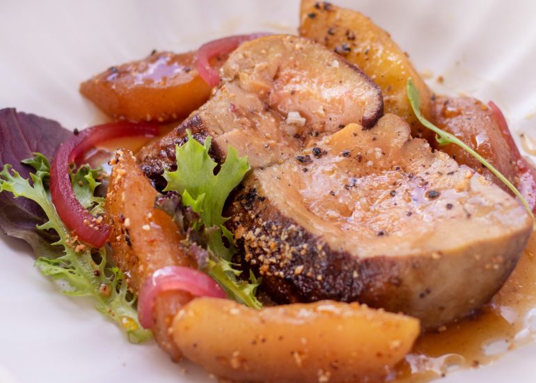 Recette Argelous de Foie-Gras de canard en cocotte