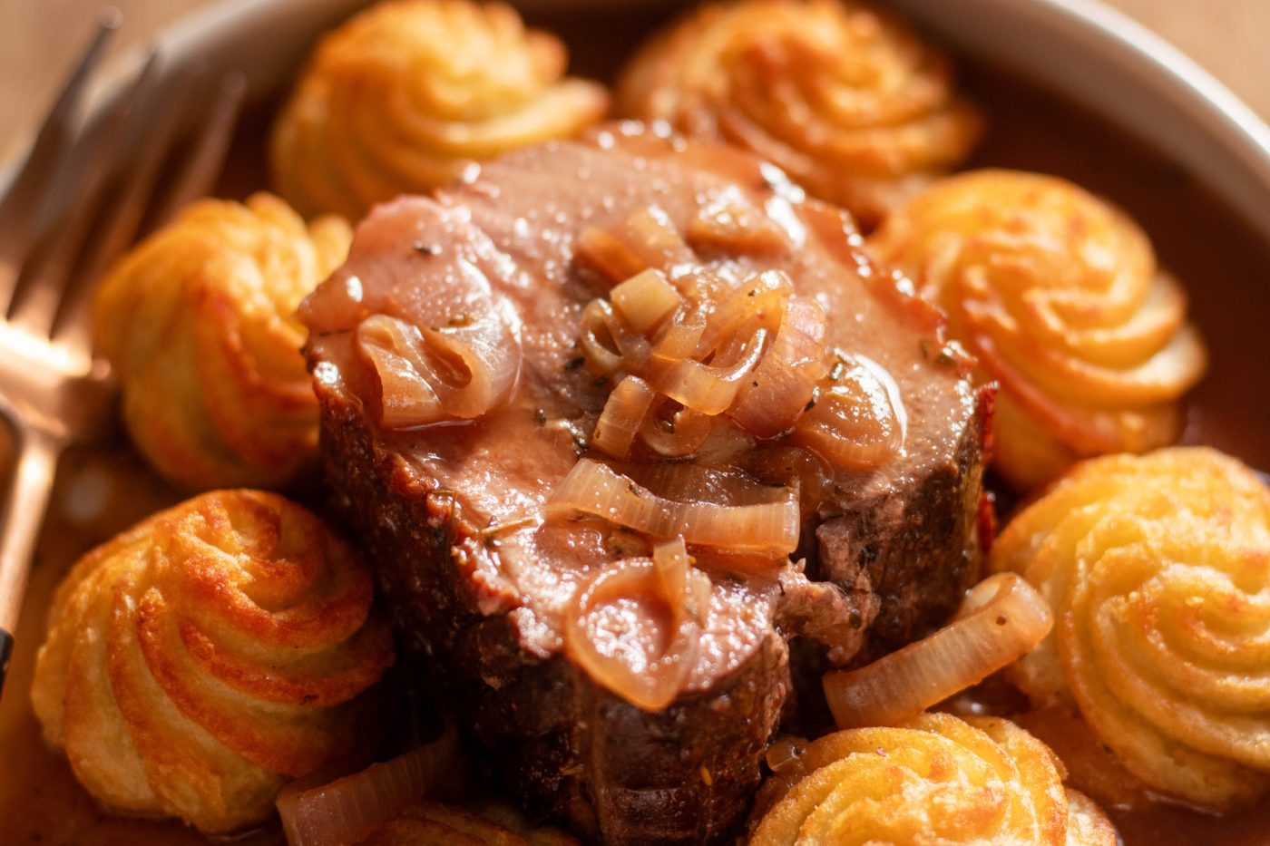 Recette Laluque de magret rôti au Foie-Gras