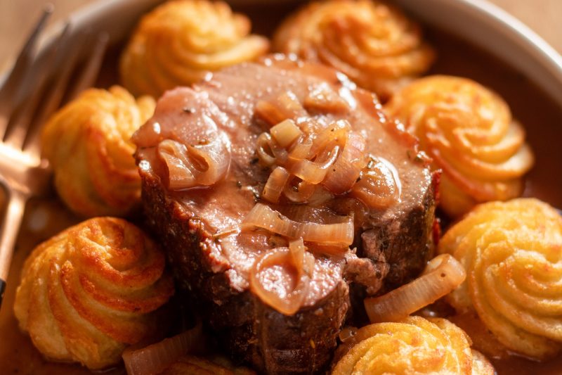 Recette Laluque de magret rôti au Foie-Gras